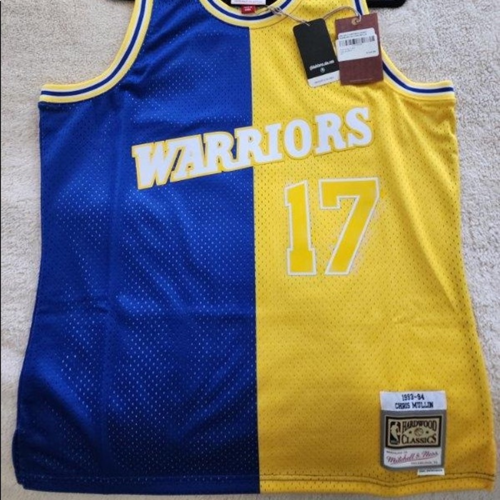 Chris Mullin Golden State Warriors Jersey